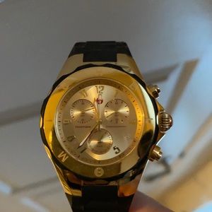 Michele
Women's black Tahitan Jelly Watch, 40 MM